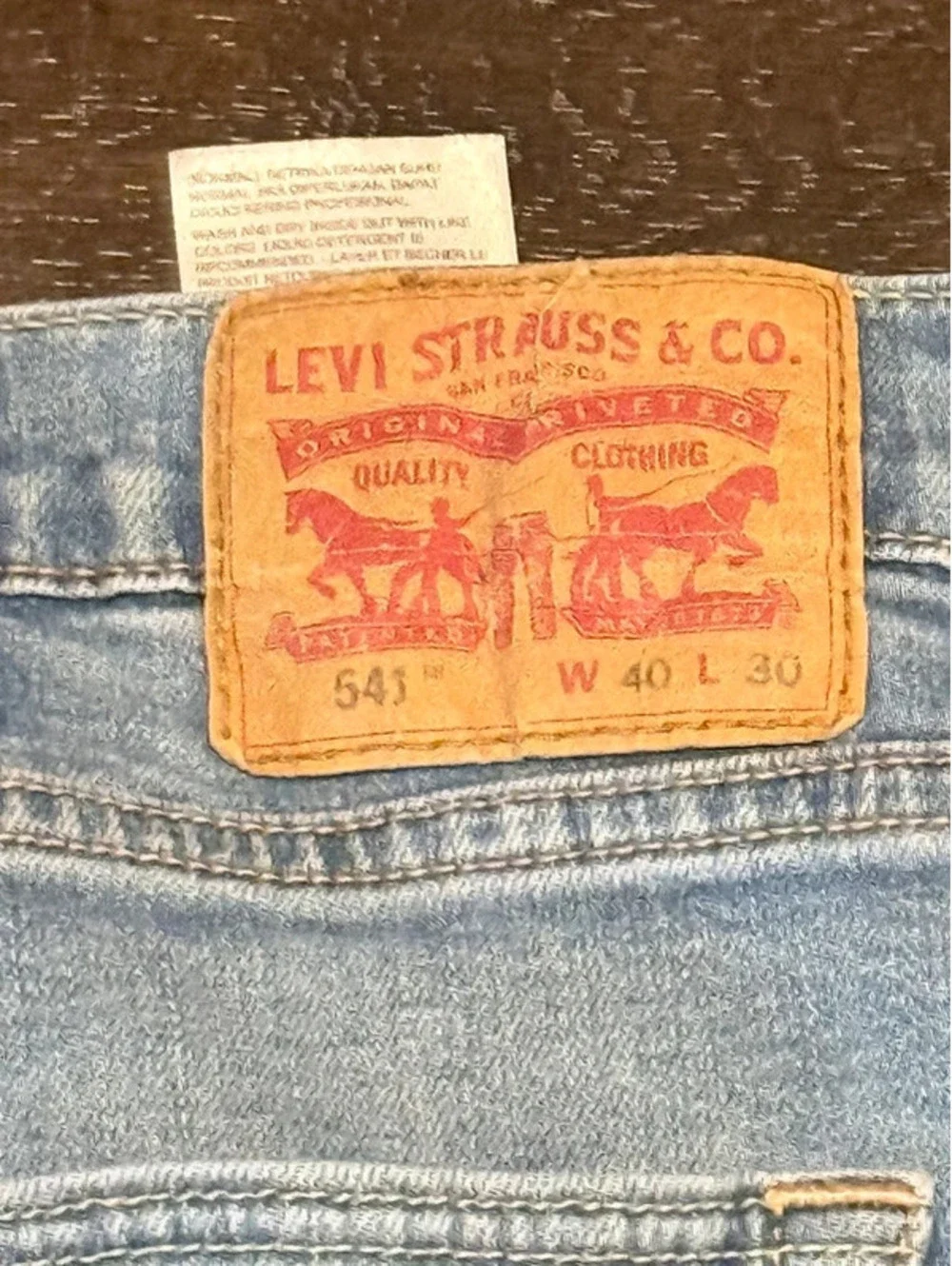 Levi’s 541 Athletic Taper Jeans Men’s W40 L30 1043